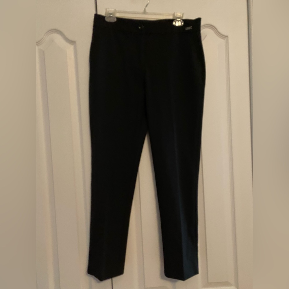 Badgley Mischka Black Straight Leg Pants